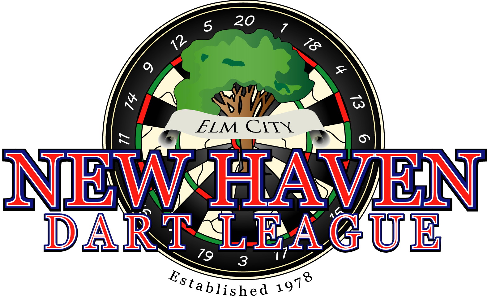 New Haven Dart League logo