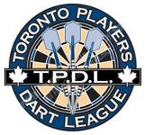 Toronto Player's Dart League logo